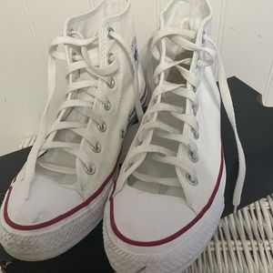 COPY - White Hightop Converse